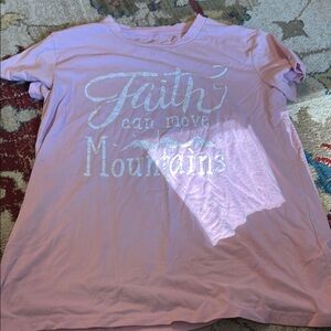 Kids Pink Graphic T-Shirt